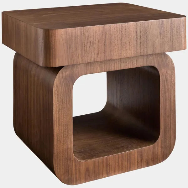 Seduction Side Table, Walnut