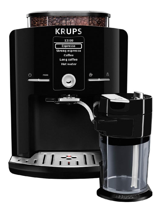 Machine Expresso Grain a Tasse Auto 15 Bars Ecran LCD Cappuccino Latte