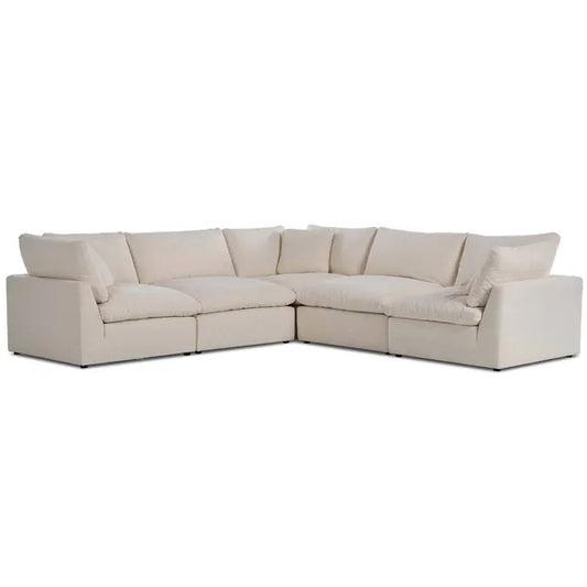 Stevie 5 Piece Sectional, Nomad Snow by Four Hands