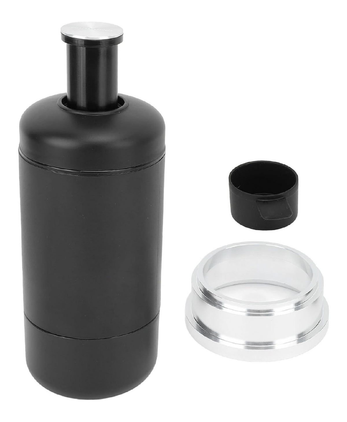 Cafetiere de Voyage Manuelle Noire Compatible Capsules Doses Compacte Portable