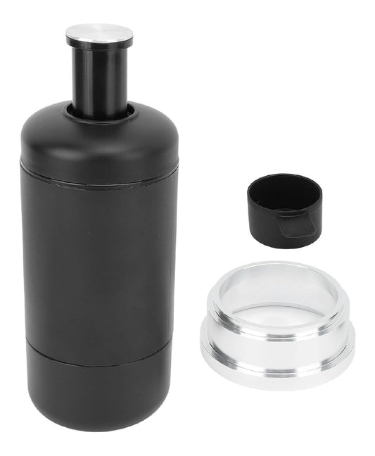 Cafetiere de Voyage Manuelle Noire Compatible Capsules Doses Compacte Portable