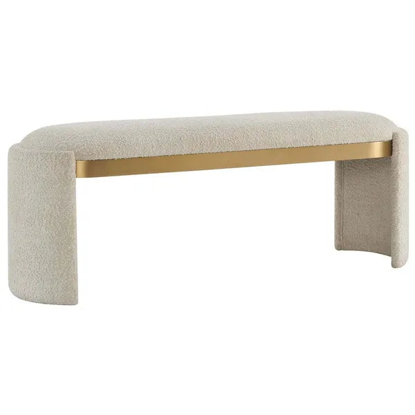 Serena Bench, Bone White