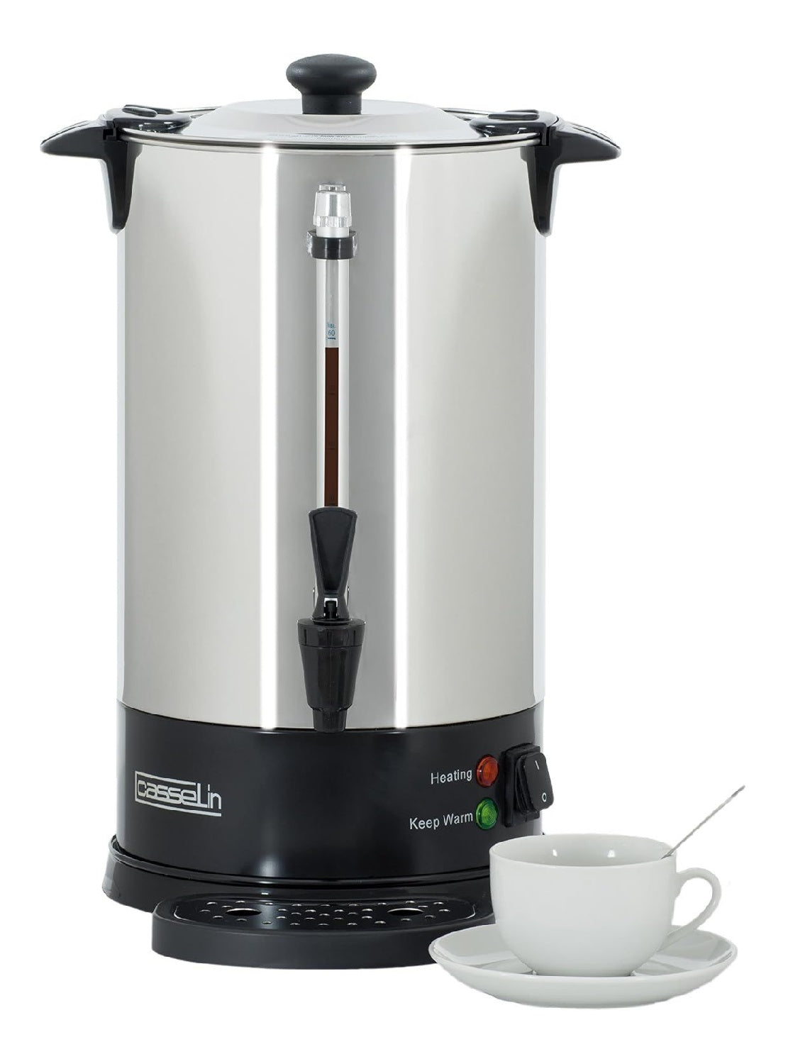 Percolateur Inox 60 Tasses CPC60S Filtre Permanent Robinet