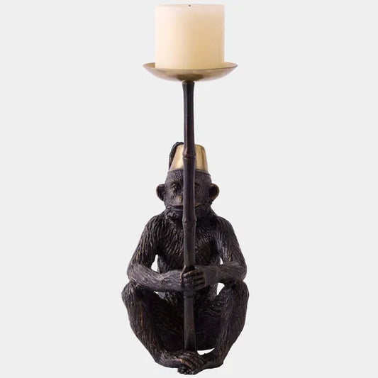 Portavelas Monyet, Bronce