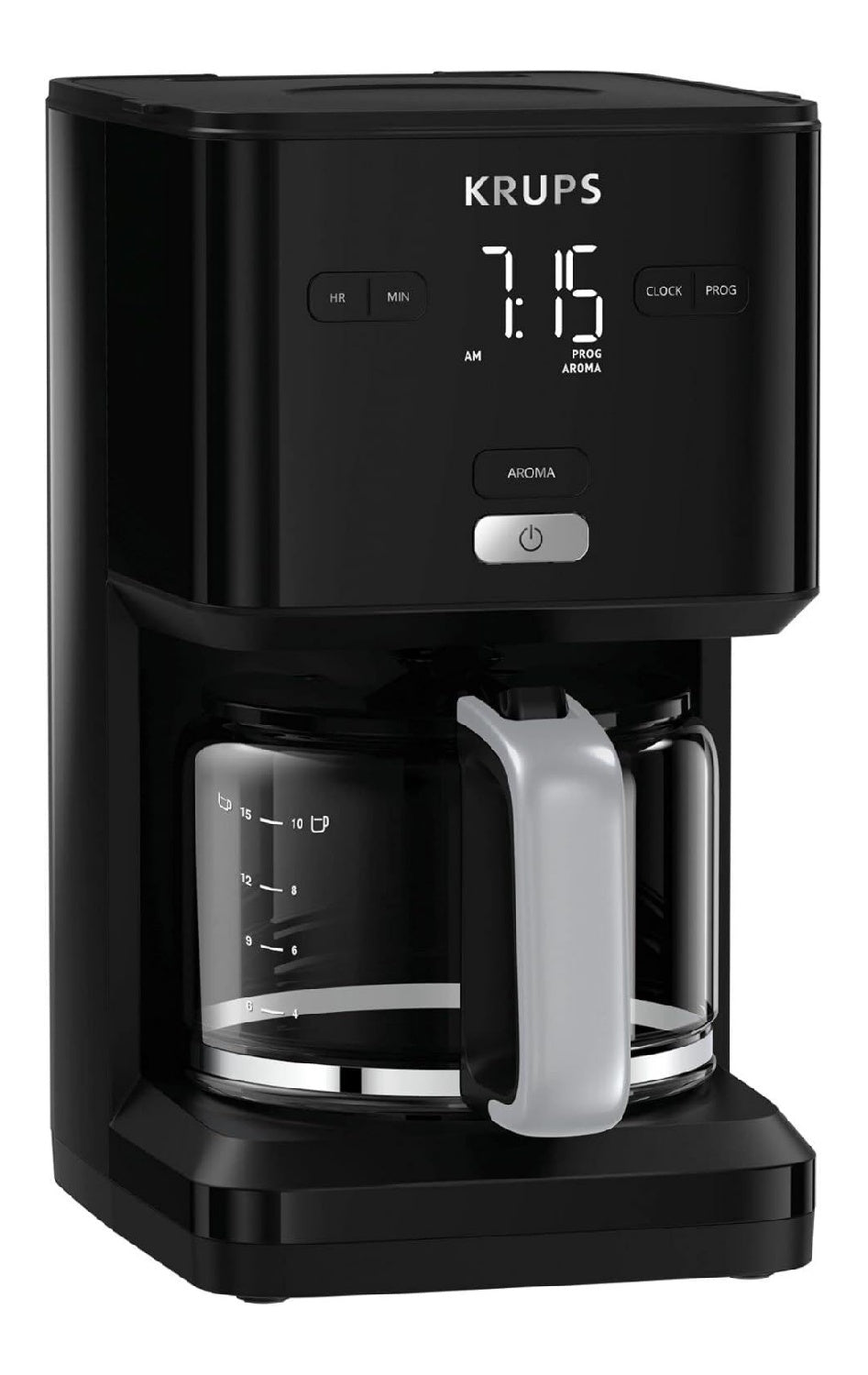 Cafetiere filtre digitale 1.25L ecran tactile aroma 10 tasses