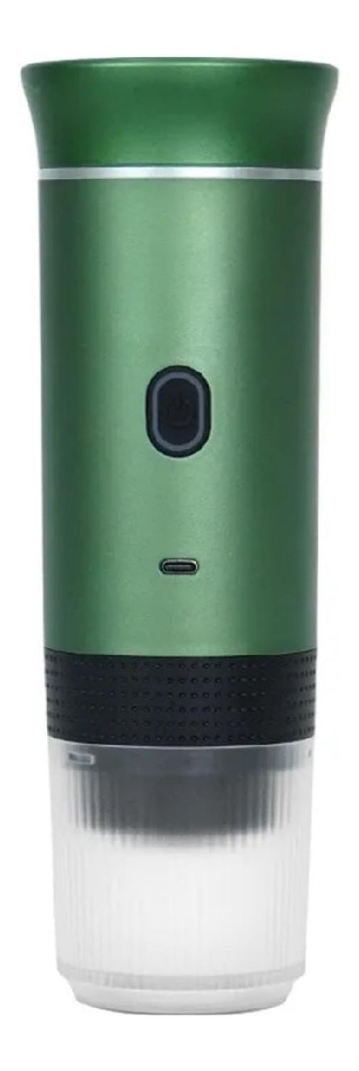 Cafetiere Portable Verte Chauffage Intelligente Bouton Unique Rechargeable Voiture