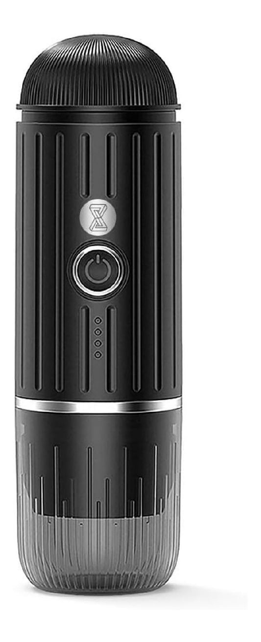 Machine Expresso Portable Sans Fil Noir 15 Bars Rechargeable USB Voyage