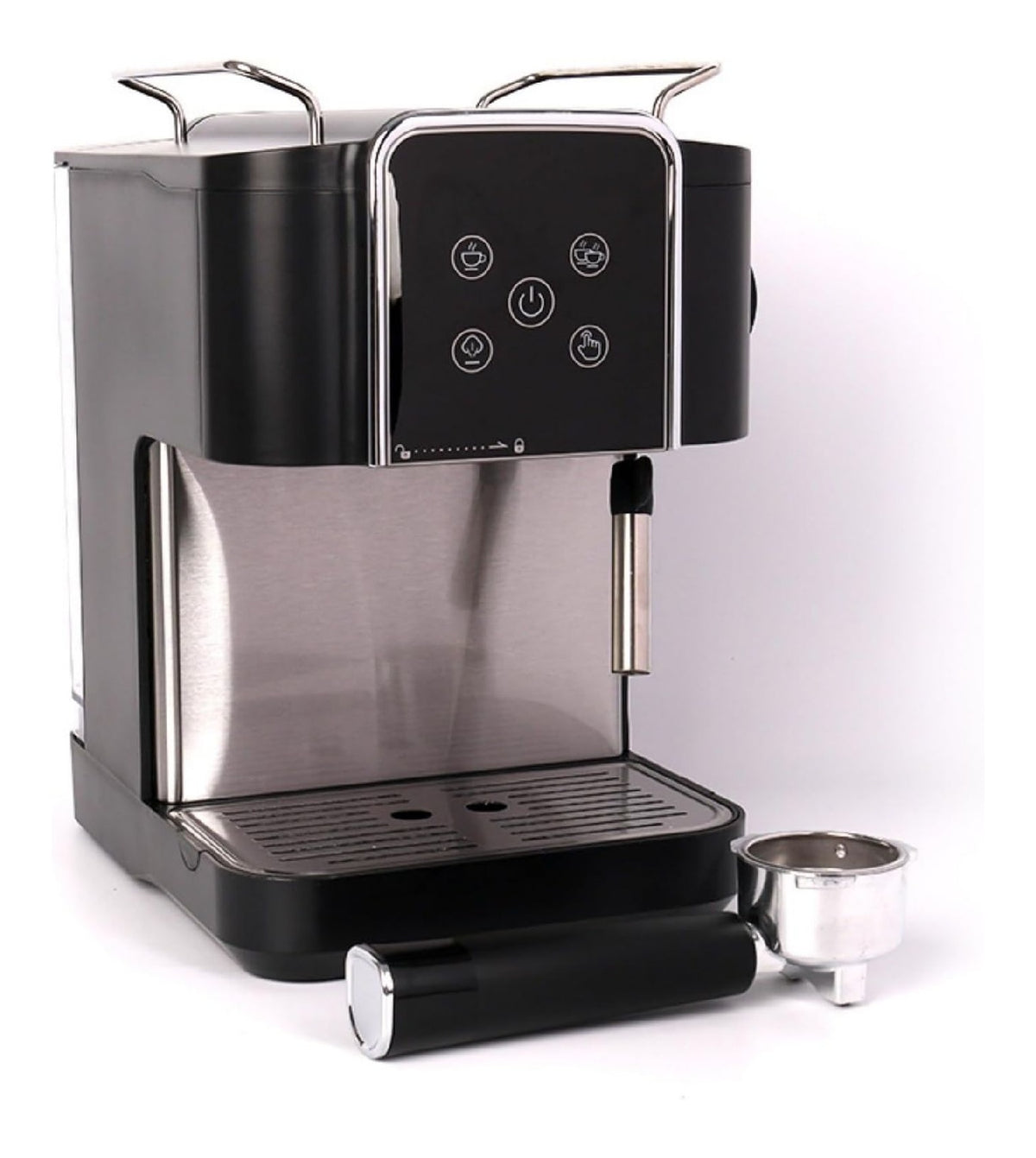 Machine Expresso 20 Bars Compacte avec Buse Vapeur pour Latte et Cappuccino