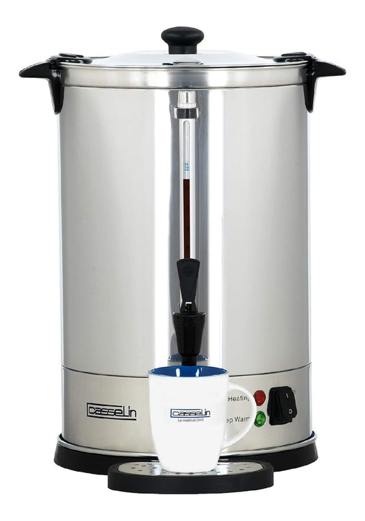 Percolateur cafe professionnel 100 tasses inox robinet service events