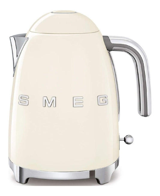 Bouilloire Electrique Retro 1.7 L Creme Filtre Anti-Calcaire