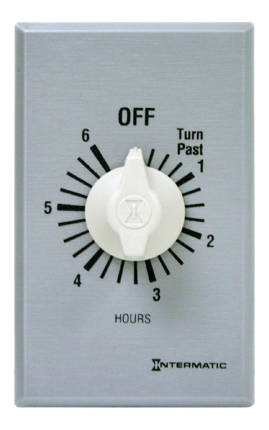 Minuteur mural mecanique 6 heures programmation chauffage ventilation
