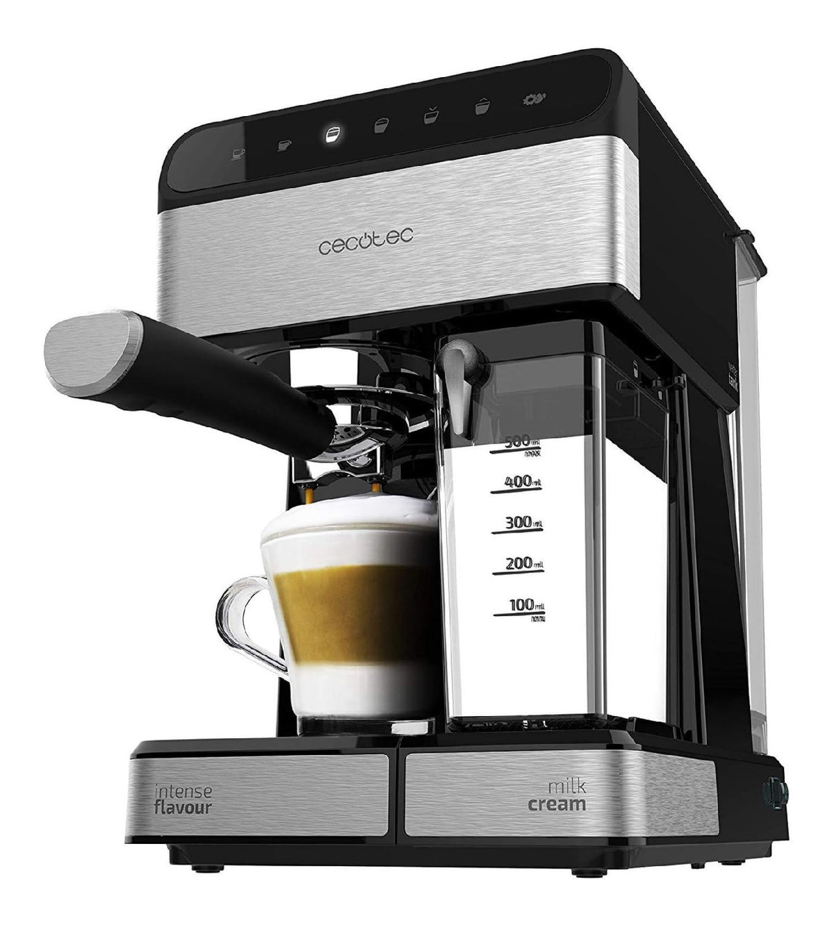 Machine expresso semi-automatique 20 bars avec buse lait 1350W