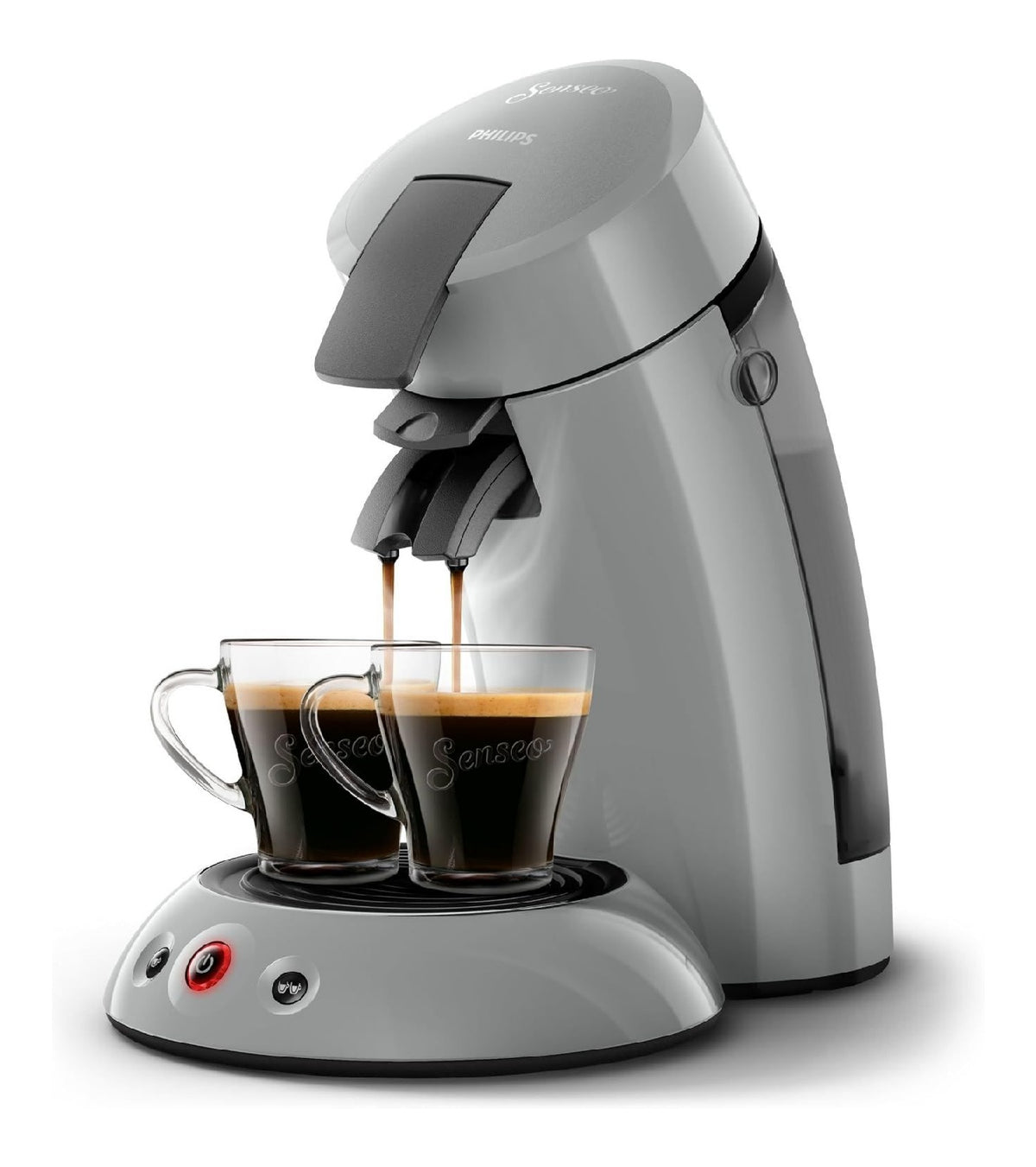 Cafetiere dosettes originale grise crema 0.7L 1450W deux tasses