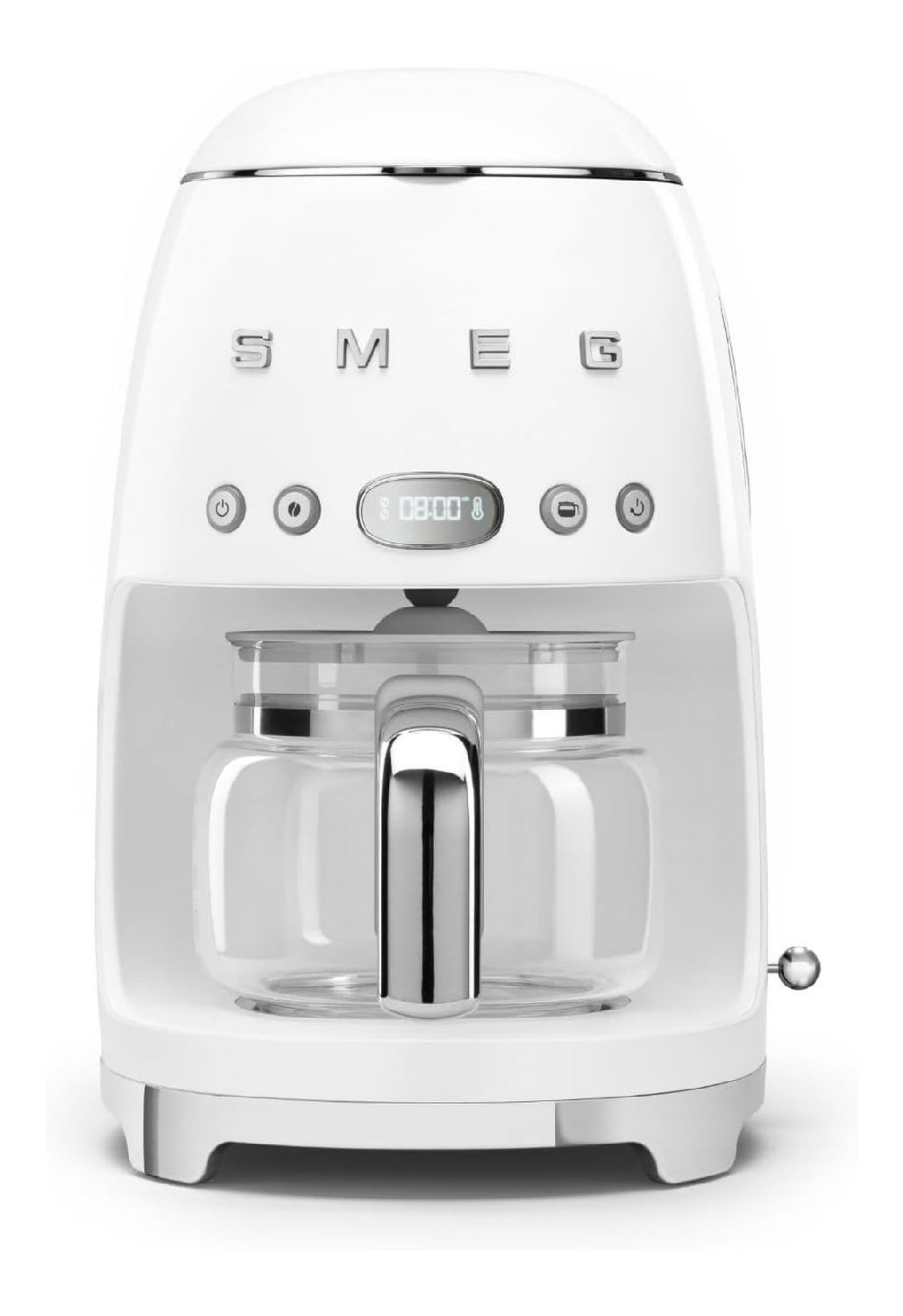 Cafetiere filtre retro programmable 1.4L carafe verre fonction aroma