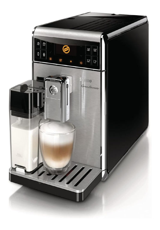 Machine Expresso Auto 16 Boissons Broyeur Ceramique 5 Niveaux Latte Perfetto Noir