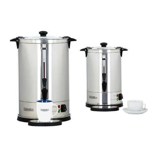 Percolateur 100 Tasses Noir Inox Evenements Robinet Distribution