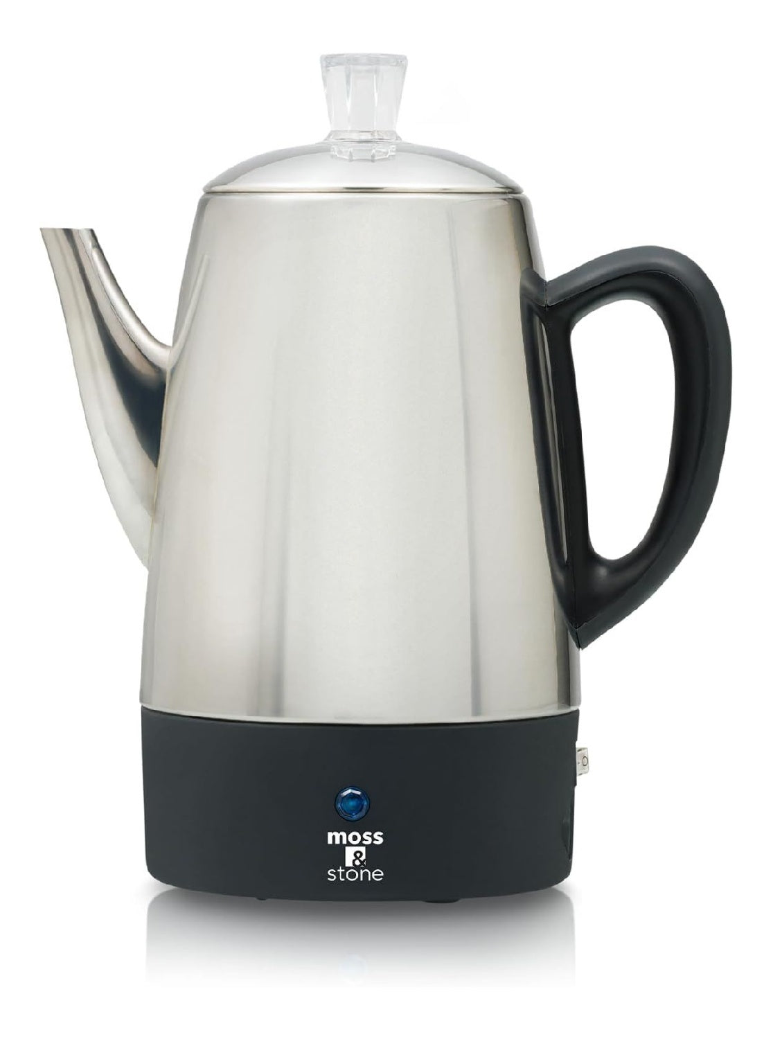Percolateur Electrique Compact 10 Tasses Inox Design Maison