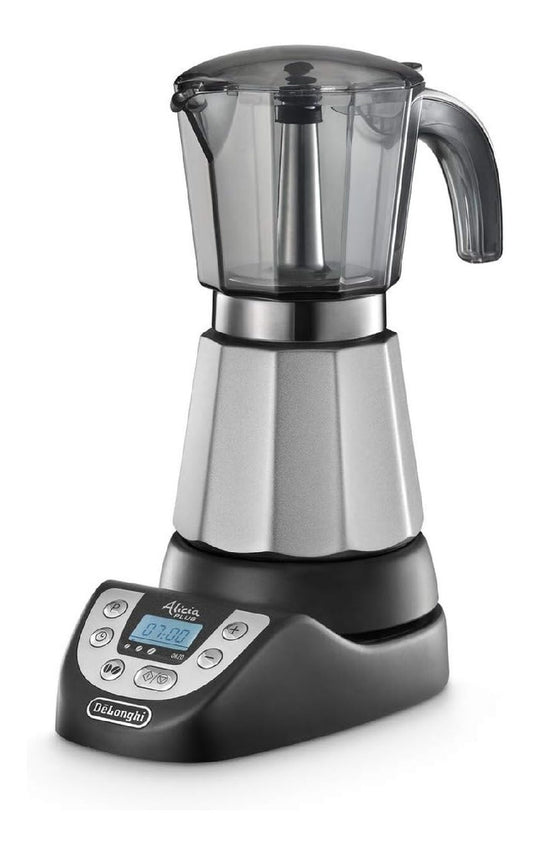 Cafetiere Moka Electrique 3-6 Tasses Inox Arret Automatique