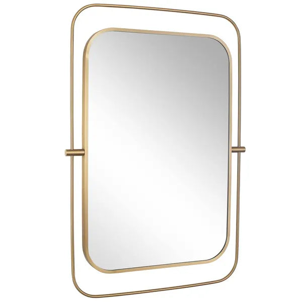 Moreni Mirror, Antique Brass