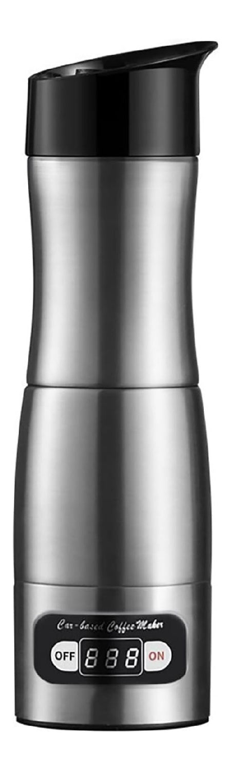 Machine a Expresso Portable pour Voiture et Camping Acier Inoxydable
