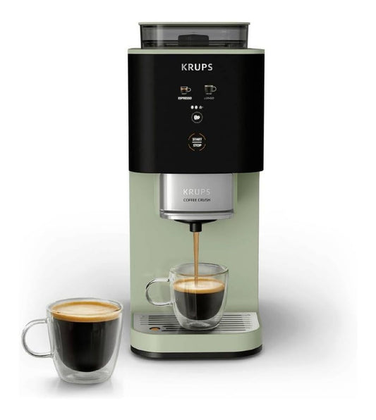 Machine expresso grains 15 bars broyeur cafe 1.8L espresso lungo