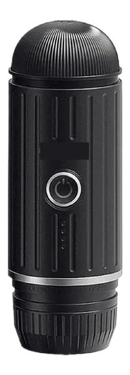 Machine Expresso Portable sans Fil Rechargeable Noir pour Capsules et Poudre