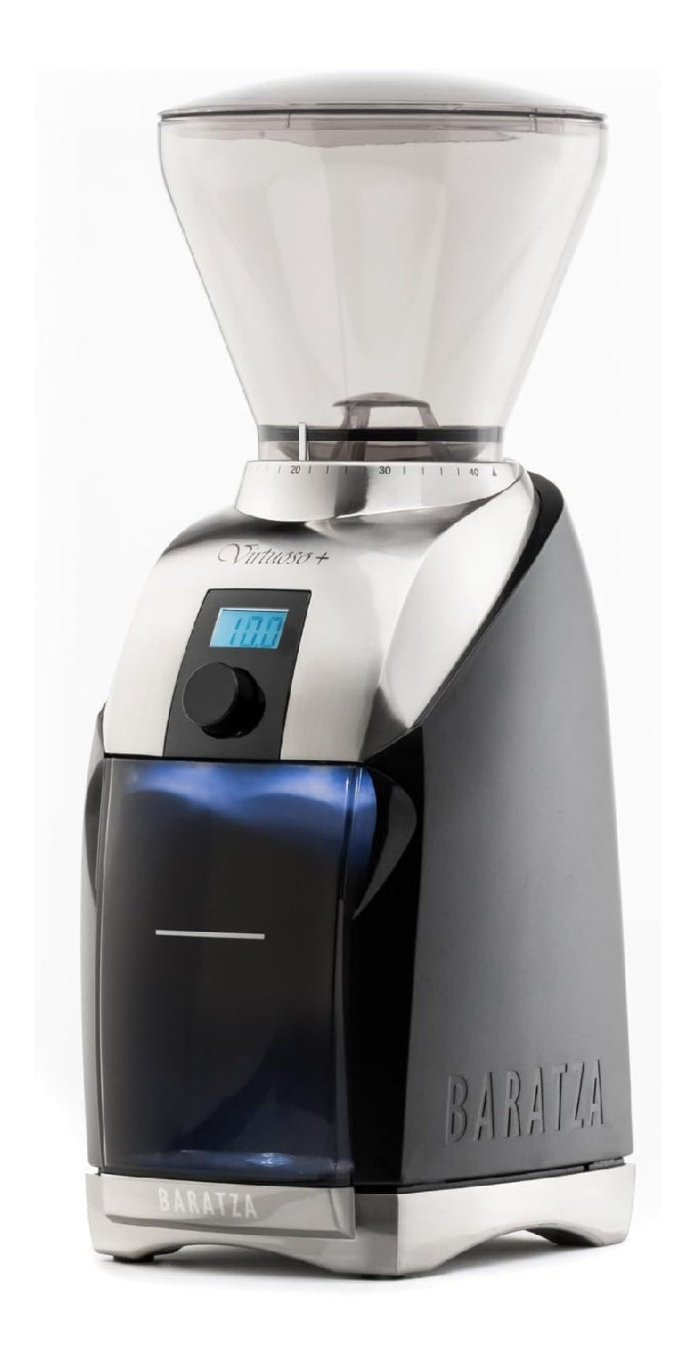 Moulin electrique debit 1.5-2.4g/s bavures 40mm ecran LED bleu haut de gamme