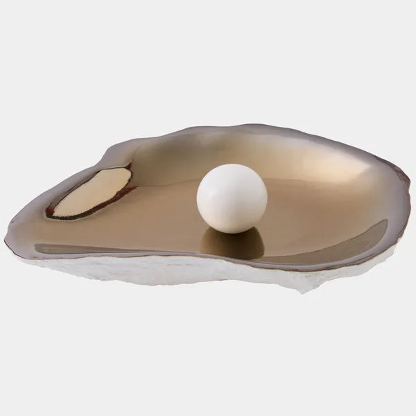 Cuenco Oyster, Bronce