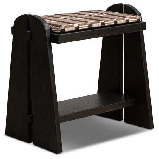 Landrea Accent Stool, Sandhill Cocoa by Four Hands