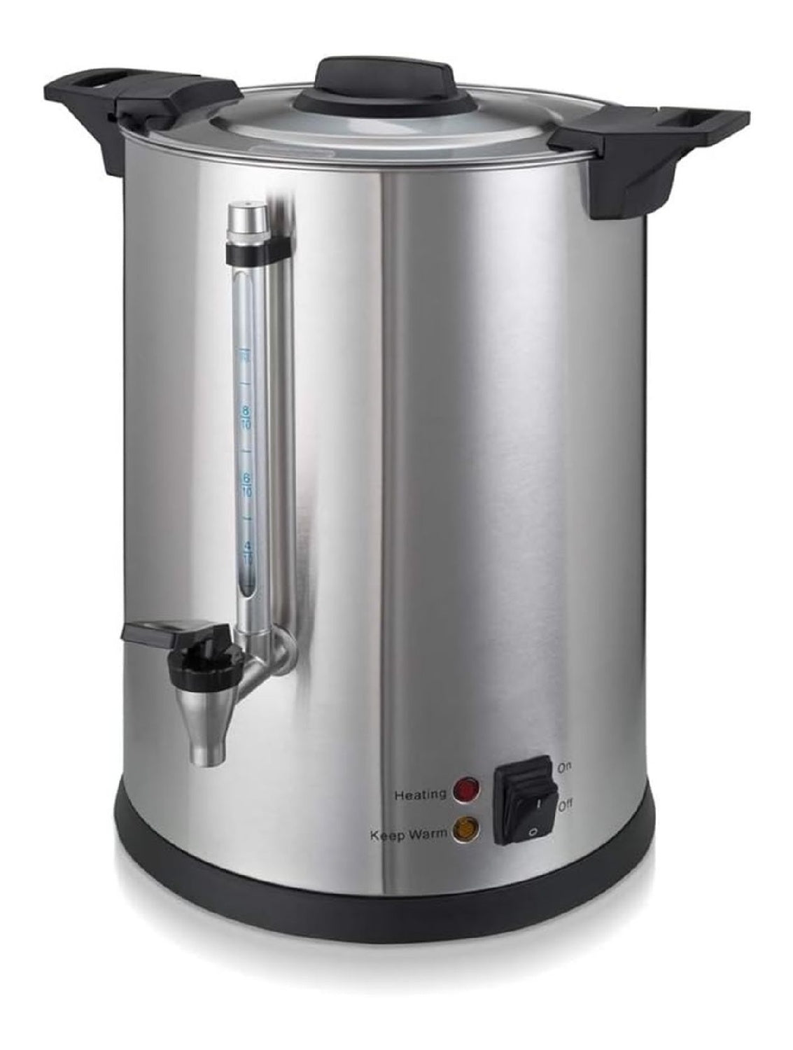Percolateur inox 75 tasses service continu robinet anti-goutte