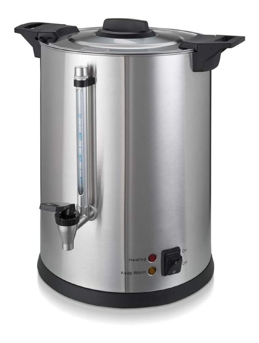 Percolateur inox 75 tasses service continu robinet anti-goutte