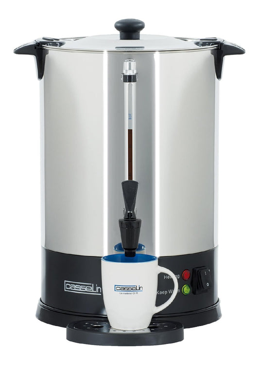 Percolateur inox 100 tasses 15 L filtration maintien chaud