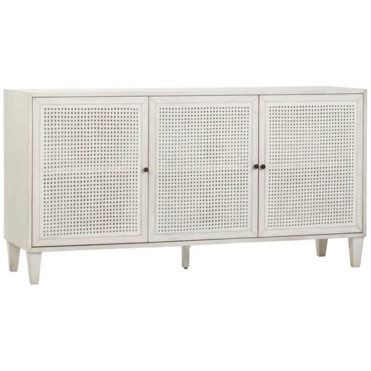 Lugano 3 Door Sideboard, White Wash