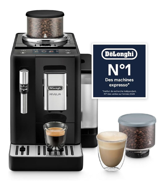 Machine automatique 8 boissons compacte bac lait detachable