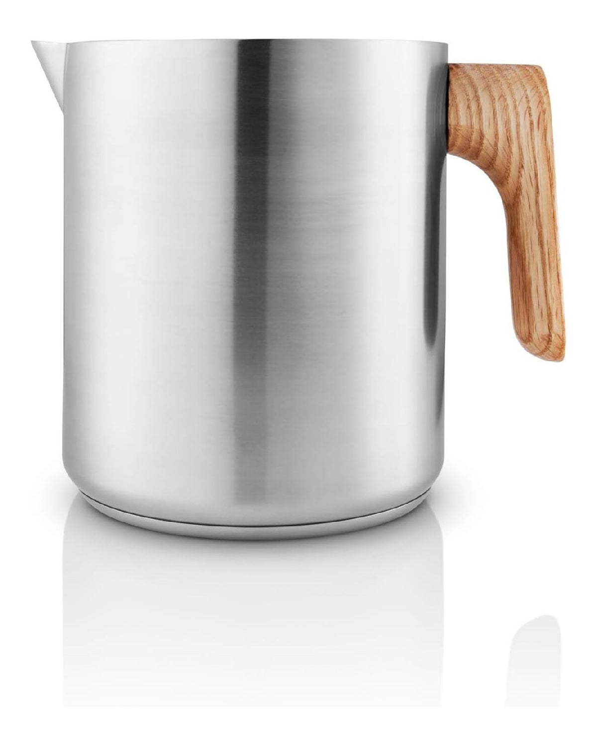Bouilloire inox induction 1L ebullition rapide anse bois nordique