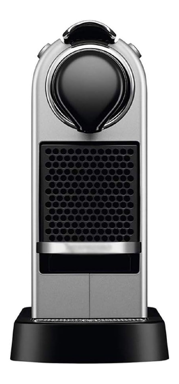 Machine Capsule Auto Compacte Silver Touch Simple Cappuccino Expresso Bureau