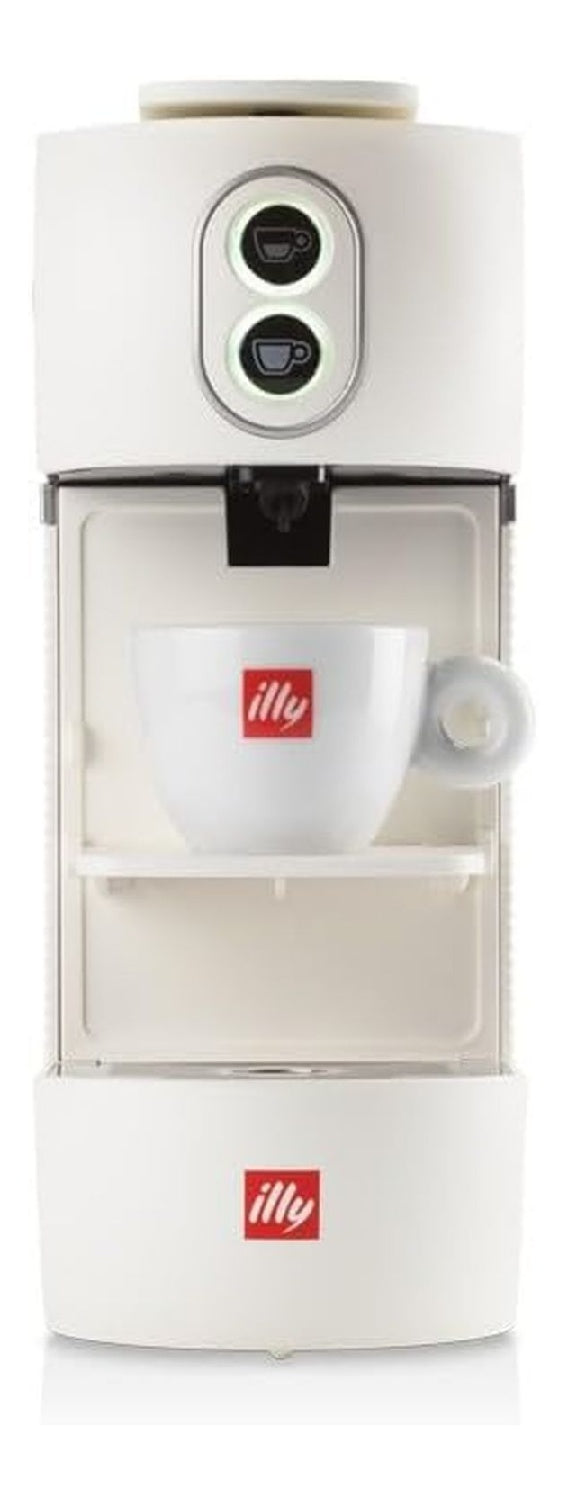 Machine a Dosettes ESE Blanche 1000ml Compacte avec 2 Boutons Lumineux