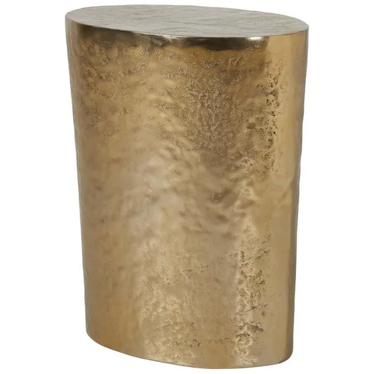 Morroni Accent Table, Antique Brass