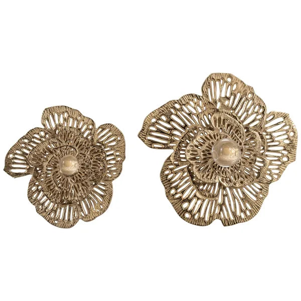 Salma Wall Decor, Gold, Set of 3